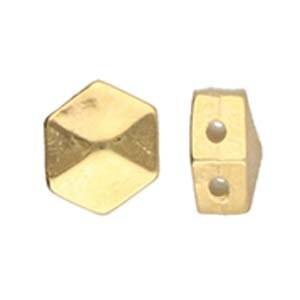 Galini, Cymbal Honeycomb Bead Substitute, 4 Pcs., 4 Finishes - The Argus Collection