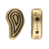 Merihas, Cymbal Paisley Bead Substitute, 4 Pieces, 4 Finishes - The Argus Collection