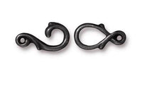 Tierracast Vine Hook & Eye Clasps, 5 Colors - The Argus Collection