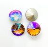 Brilliance Crystal Rivolis, 1122, 12mm, in 4 Colors - The Argus Collection