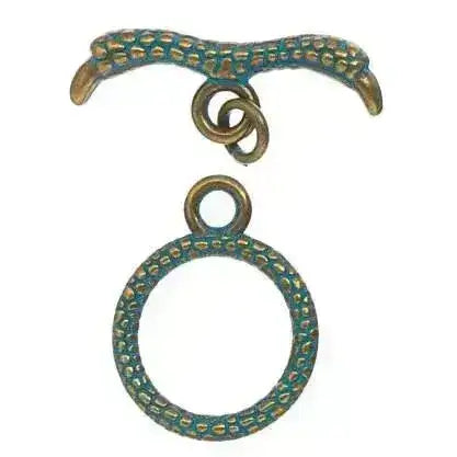 Claw Toggle Clasp, 16mm, 2 Finishes - The Argus Collection