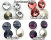 Brilliance Crystal Rivolis, 1122, 12mm, 4 Colors - The Argus Collection