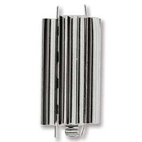 Bar Design, Beadslide Tube Clasp, 10x24mm - The Argus Collection