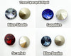 Brilliance Crystal Rivols, 1122, 12mm, 4 Colors - The Argus Collection