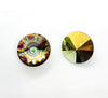 Brilliance Crystal Rivolis, 1122, 12mm in 4 Colors - The Argus Collection