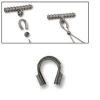 Wire Guardians or Protectors, 20 or 72 Pcs. 4x4mm. 3 Sizes. 7 Finishes - The Argus Collection