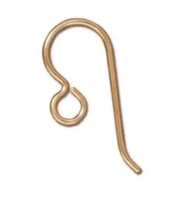 French Hook Earring Wires in 3 Finishes - The Argus Collection