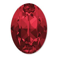 Brilliance Crystal 4120, Faceted Oval Fancy Stones - The Argus Collection