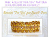 Arcos par Puca (30 Beads) Gold Ceramic Collection - The Argus Collection