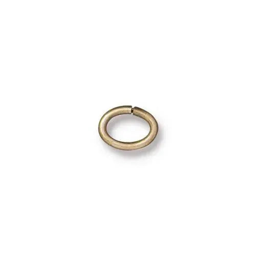 Large Oval Jump Rings, 5x3.5mm I.D, TierraCast, 20 or 50 Pcs. 6 Finishes - The Argus Collection