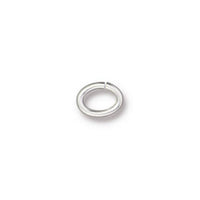 Large Oval Jump Rings, 5x3.5mm I.D, TierraCast, 20 or 50 Pcs. 6 Finishes - The Argus Collection