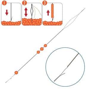 Speedle Needle, 2 Pack for Seed Bead Stringing - The Argus Collection