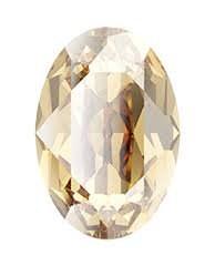 Brilliance Crystal 4120, Faceted Oval Fancy Stones - The Argus Collection