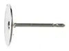 5-10 Pair Flatback Ear Studs or Posts 4, 6, 8mm Nickel Colour Nickel\Lead Free - ArgusCollection