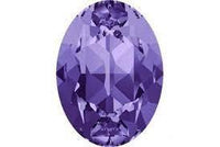 Brilliance Crystal Oval Faceted Fancy Stones 4120 - The Argus Collection