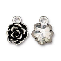 TierraCast Succulent Charms, Dangles or Pendants, 2 Pcs. 3 Finishes - The Argus Collection