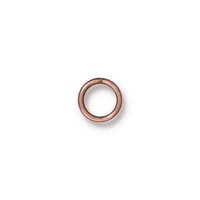 Round Jump Rings, 5.5mm ID 19 Gauge, TierraCast, 20 or 100 Pcs, 6 Finishes - The Argus Collection