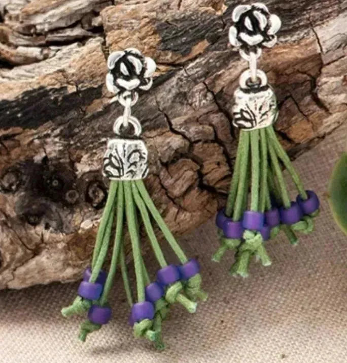 TierraCast SUCCULENT Ear Posts or Studs. 1 Pair - The Argus Collection