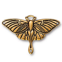 Luna Moth Pendant or Link, Tierracast - The Argus Collection