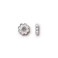 Heishi Daisy Spacer Beads, 6mm in 6 Finishes - The Argus Collection