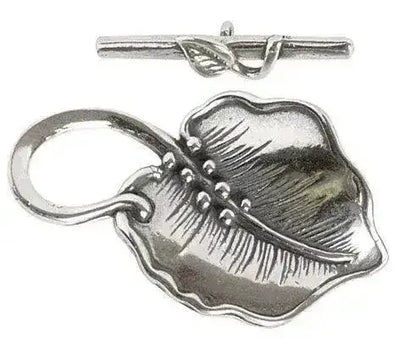 Wide Leaf Toggle Clasp, The Bronze Line, 20mm - The Argus Collection