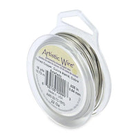 22 Gauge Artistic Wire, Silver & Hematite Finishes - The Argus Collection