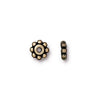 Heishi Daisy Spacer Beads, 6mm in 6 Finishes - The Argus Collection