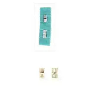 Klouvas, Cymbal Half-Tila Bead Substitute 8 Pcs. 4 Finishes - The Argus Collection