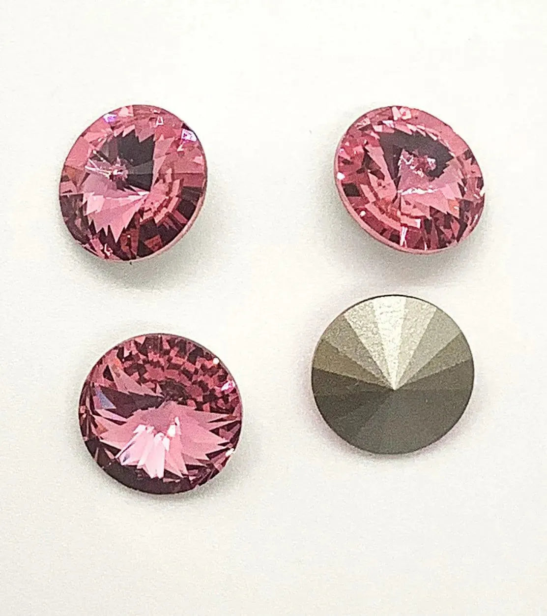 Brilliance Crystal Rivolis, 1122, 12mm, 4 Colors - The Argus Collection