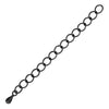 2 or 3"CHAIN EXTENDERS, with Metal Drop, 5 Pieces, 4 Colors - ArgusCollection