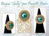 Cabochons par Puca, 25mm, Bronze Collection - The Argus Collection