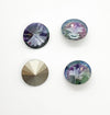 Brilliance Crystal Rivolis, 1122, 12mm, 4 Colors - The Argus Collection