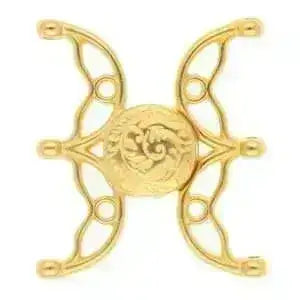 Volakas, Cymbal 8/0 Magnetic Clasp, 4 Finishes - The Argus Collection