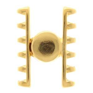 Ateni VI, Cymbal Magnetic Clasp, for 5 or 7 Superduo Beads - The Argus Collection