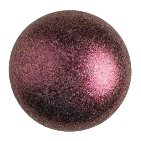 Cabochons par Puca, 25mm, Metallic Matte Collection - The Argus Collection