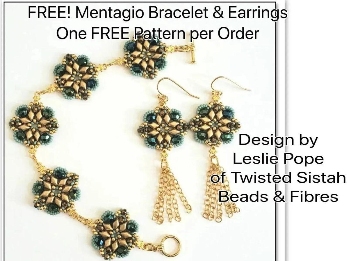 Mini Gemduo Beads, 5g., Chalk Collection, 7 Colors - The Argus Collection