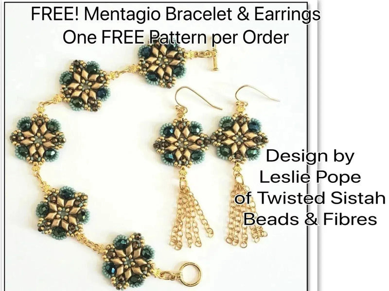 Mini Gemduo Beads, 5g., Chalk Collection, 7 Colors - The Argus Collection