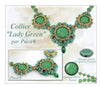 Cabochons par Puca, 25mm, Jet II Collection - The Argus Collection