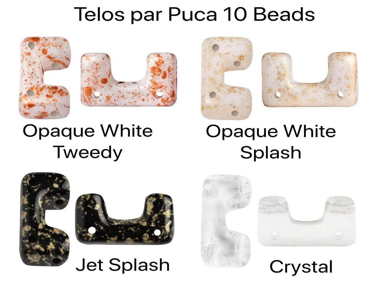 Telos par Puca 10 Beads Mix Collection - The Argus Collection