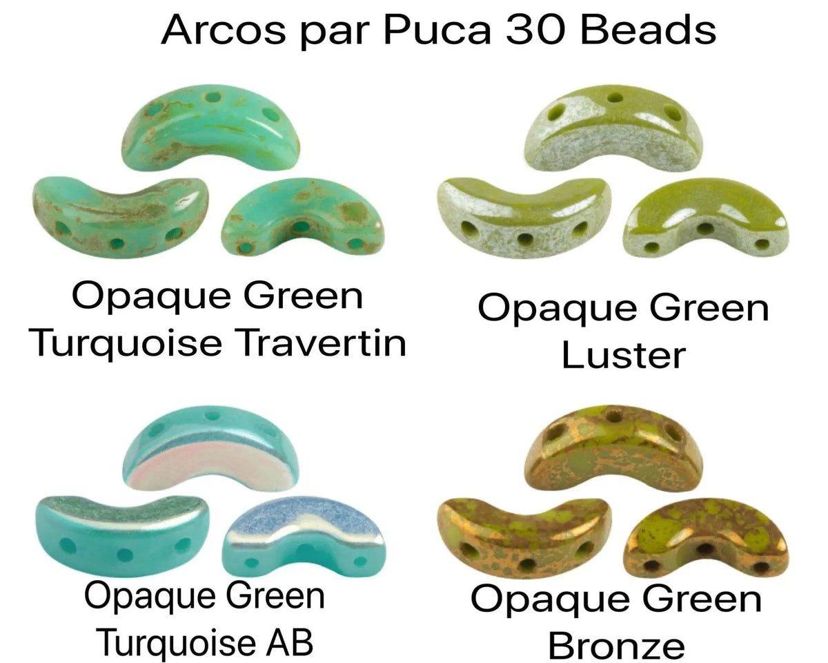 Arcos par Puca, Opaque Green Collection - The Argus Collection