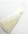 Luscious #1 Silk Tassels Long & Thick for Jewelry or Decor - Gold, White, Ivory, Toasted Almond - ArgusCollection