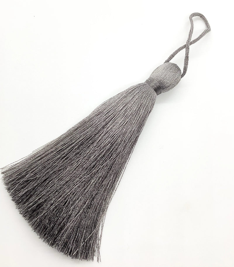 Luscious #2, Silk Tassels, Long & Thick 11cm (4.25") for Jewelry, Decor or Drapery - ArgusCollection