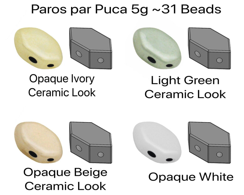 Paros par Puca 5g Pastel Ceramic Collection I - The Argus Collection