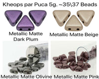 Kheops par Puca 5g Metallic Matte Collection I - The Argus Collection