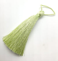 Luscious #3 Silk Tassels Long & Thick 11-12cm (4.25-4.5") for Jewelry, Decor or Drapery - ArgusCollection