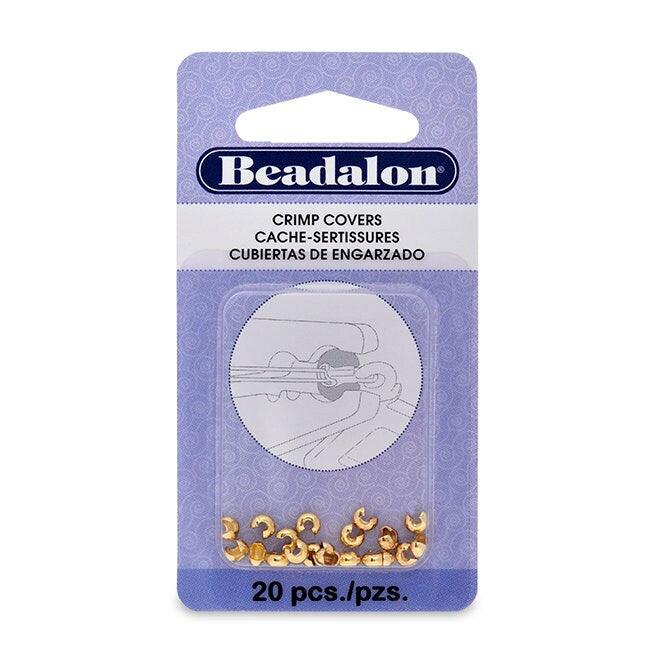 Primo Crimp Covers, Smooth, Beadalon, 3mm, 20 or 144 Pcs. - The Argus Collection