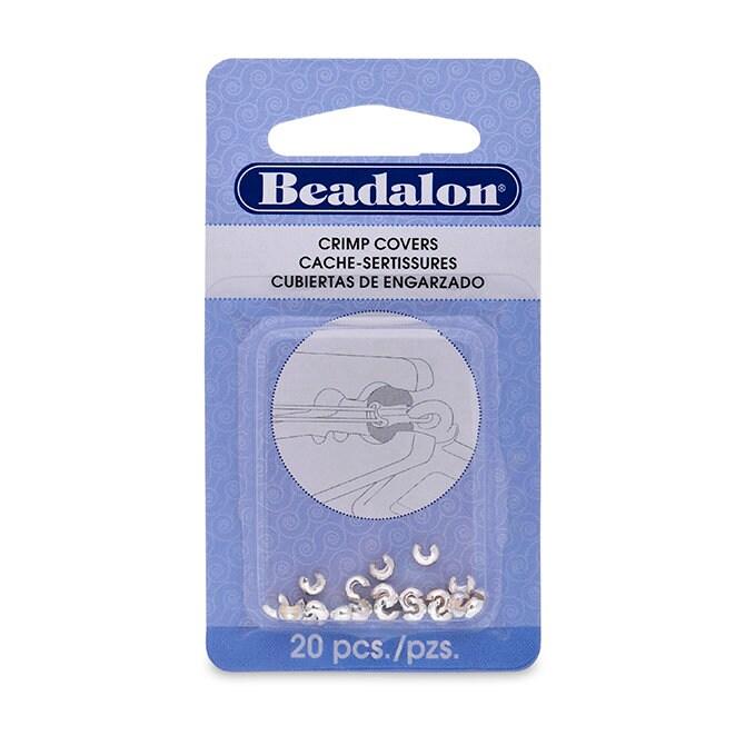 Primo Crimp Covers, Smooth, Beadalon, 3mm, 20 or 144 Pcs. - The Argus Collection