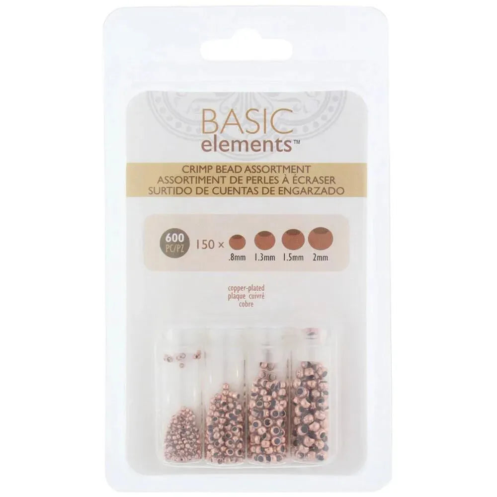 So Handy! Crimp Bead Assortment, 600 Pieces - The Argus Collection