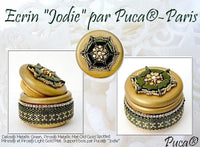 Jodie Wooden Support Base Box par Puca - The Argus Collection