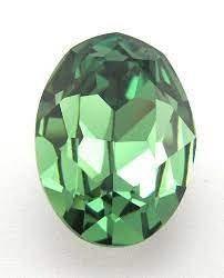 Brilliance Crystal Oval Faceted Fancy Stones 4120 - The Argus Collection